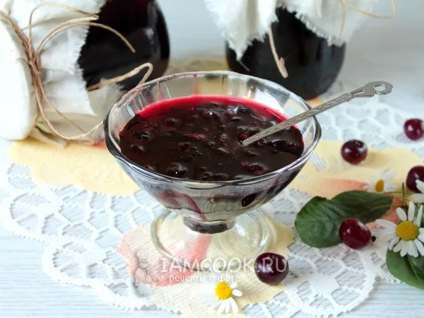 Фото блюда: Вишневое варенье в мультиварке