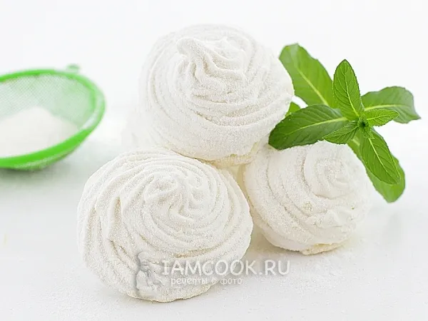 Фото блюда: Зефир ванильный