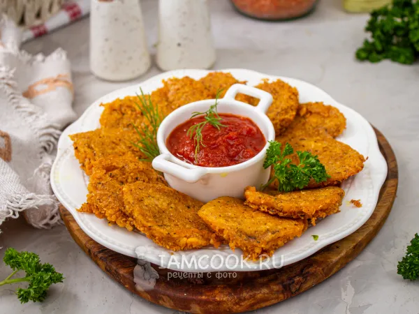 Фото блюда: Оладьи из чечевицы без муки