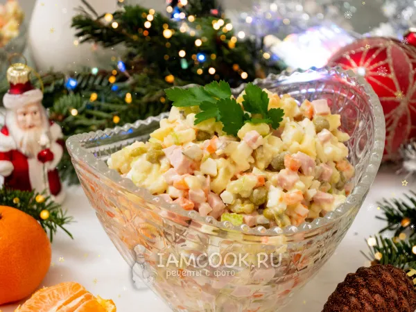 Фото блюда: Оливье от бабушки Тамары