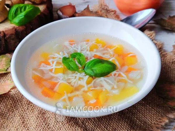 Фото блюда: Суп с топинамбуром (осенний)