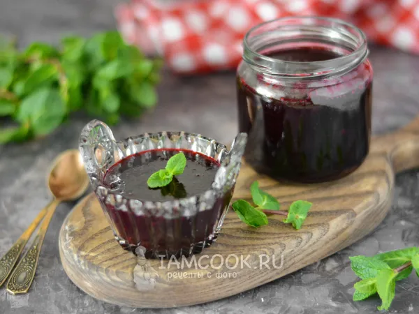 Фото блюда: Джем из замороженной черной смородины