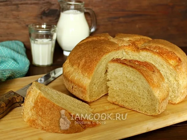 Фото блюда: Кукурузный хлеб на опаре