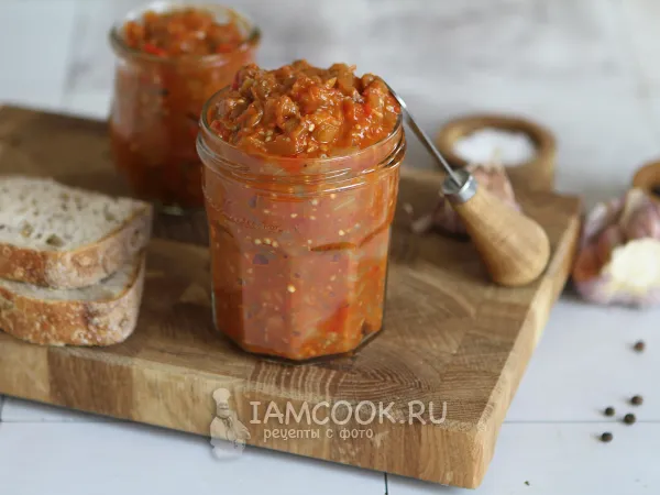 Фото блюда: Острая баклажанная икра