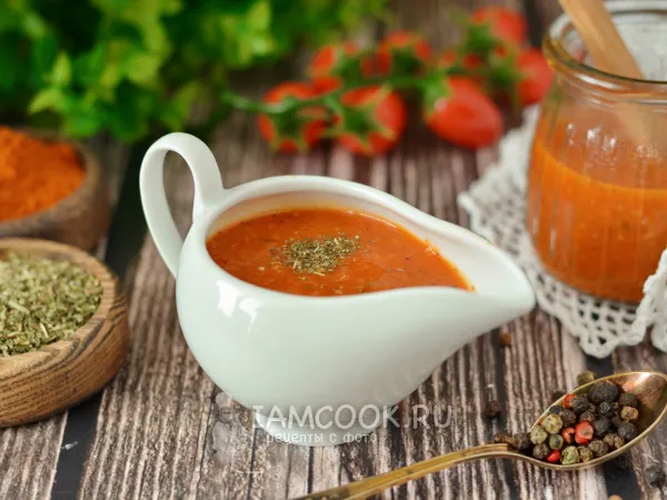 Фото блюда: Соус из замороженных помидоров