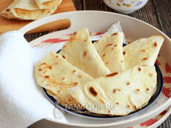 Фото блюда: Кыстыбый с картошкой по-татарски (+рецепт теста)