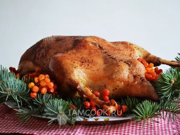 Фото блюда: Гусь в рукаве в духовке