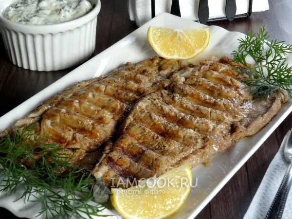 Фото блюда: Терпуг на электрическом гриле