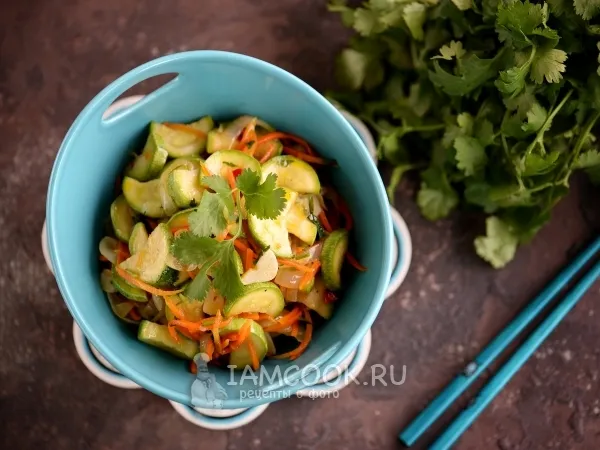 Фото блюда: Хе из кабачков по-корейски