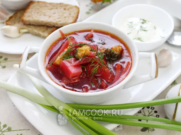 Фото блюда: Борщ с брокколи