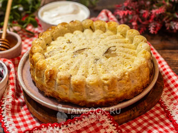 Фото блюда: Творожная ПП запеканка в аэрогриле