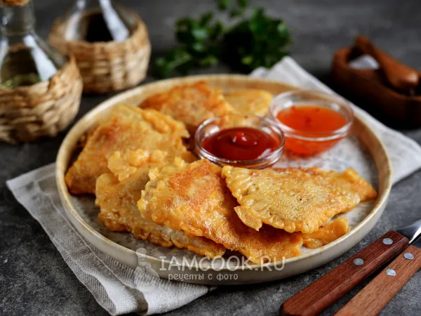 Фото блюда: Тилапия в кляре на сковороде