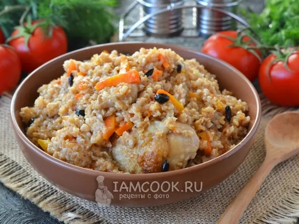 Фото блюда: Плов из полбы
