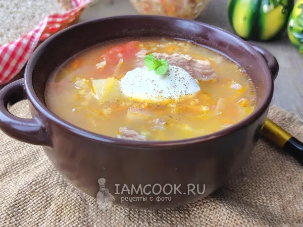 Фото блюда: Капустняк из квашеной капусты с пшеном