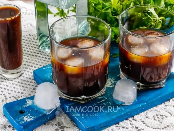 Фото блюда: Коктейль «Черный русский»