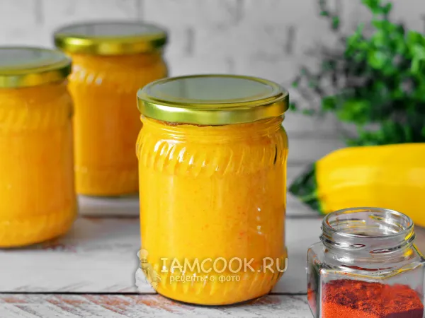 Фото блюда: Кабачковая икра без томатной пасты и помидоров на зиму