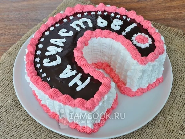 Фото блюда: Торт «Подкова на счастье»