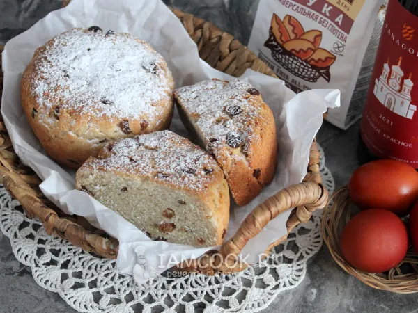 Фото блюда: Кулич без глютена