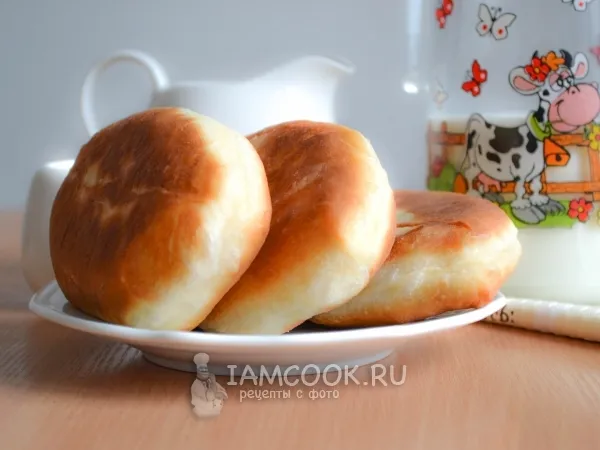 Фото блюда: Жареные пирожки «Как пух» на кефире