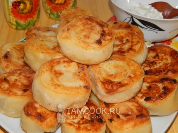 Фото блюда: Ленивые пирожки с картофелем