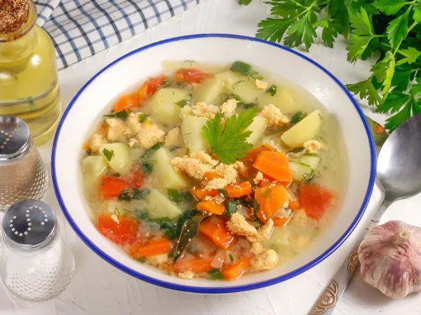 Фото блюда: Уха из икры карася