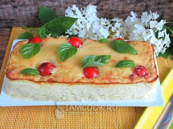 Фото блюда: Суфле из кабачков