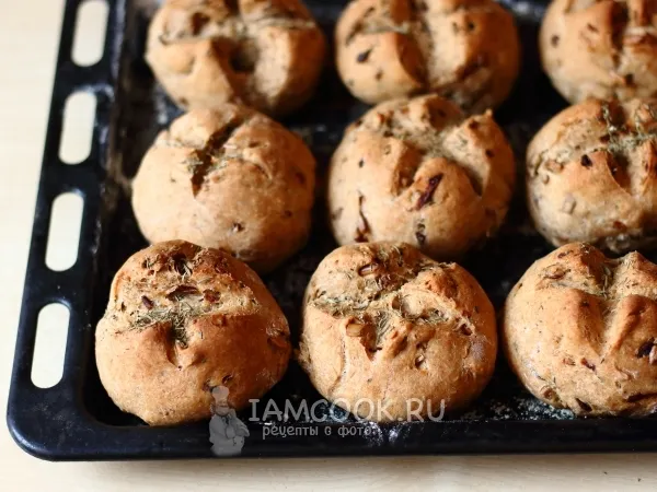 Фото блюда: Ржаные булочки