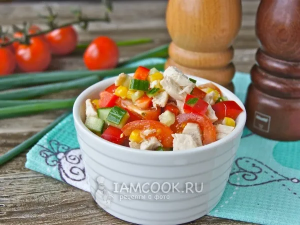 Фото блюда: Салат «Эдельвейс»