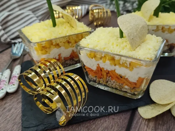 Фото блюда: Салат «Парус»
