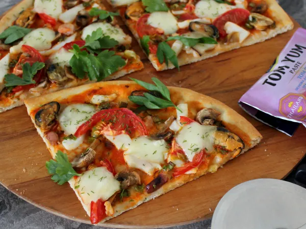 Фото блюда: Пицца Том Ям