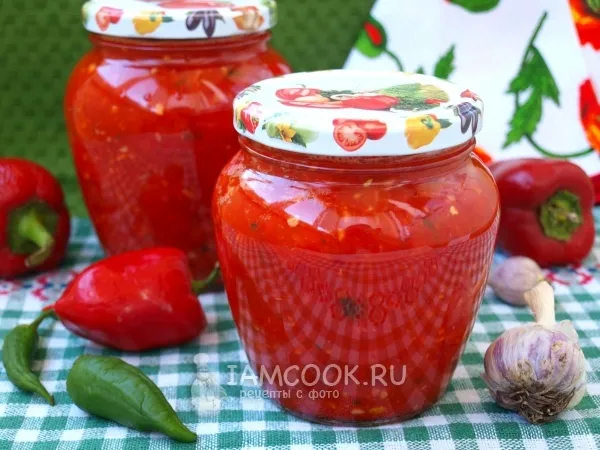 Фото блюда: Аджика сырая из красного перца