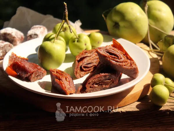 Фото блюда: Пастила из Антоновки без сахара