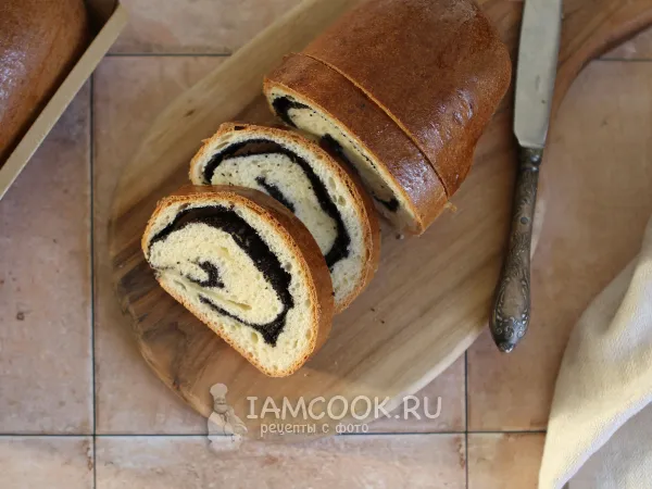 Фото блюда: Маковый рулет на закваске