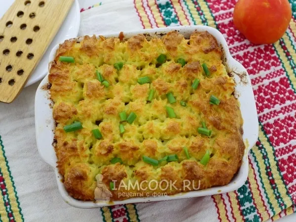 Фото блюда: Картофельная запеканка с мясом
