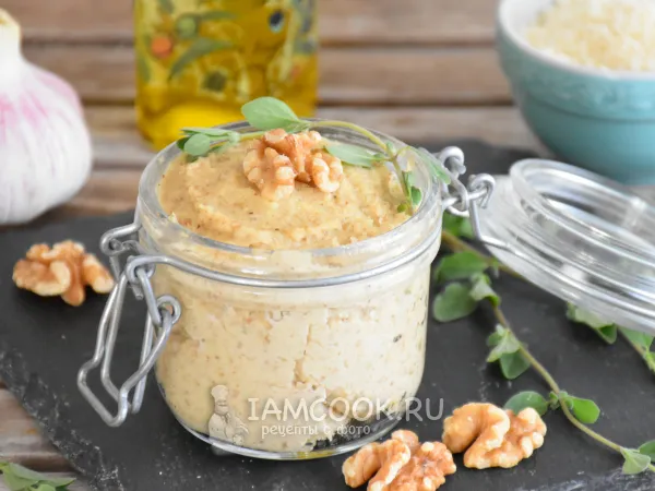 Фото блюда: Итальянский ореховый соус (из грецких орехов)