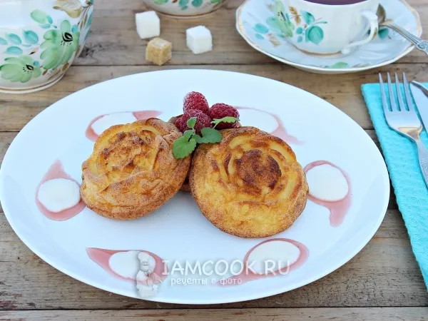 Фото блюда: Сырники в силиконовой форме (в духовке)