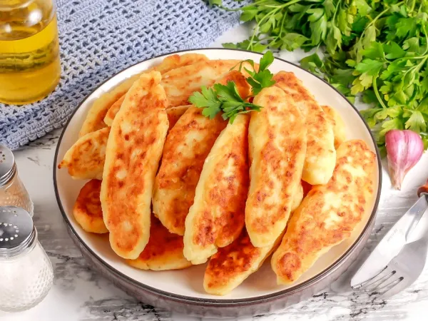 Фото блюда: Картофельно-сырные палочки