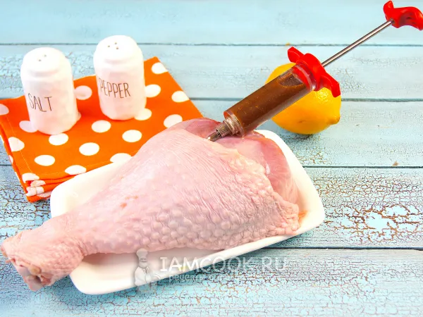 Фото блюда: Маринад для голени индейки (перед запеканием в духовке)