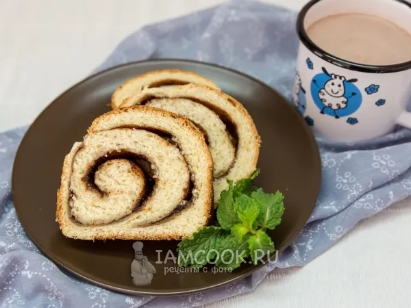 Фото блюда: Сладкий хлеб с корицей