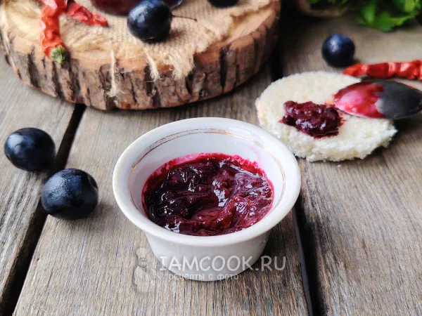 Фото блюда: Аджика из терна на зиму