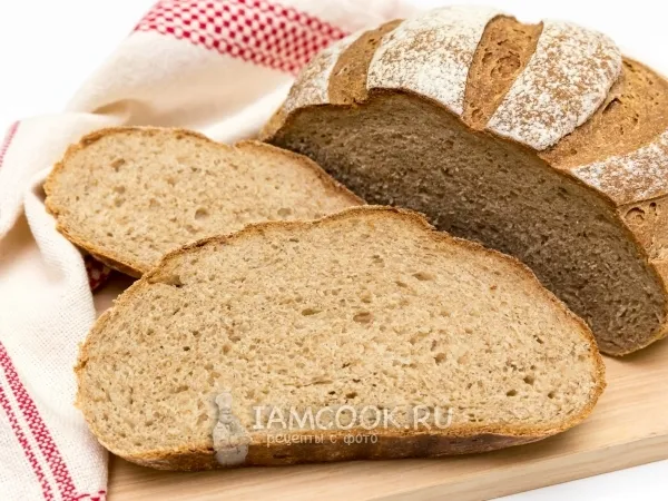 Фото блюда: Хлеб из трех видов муки