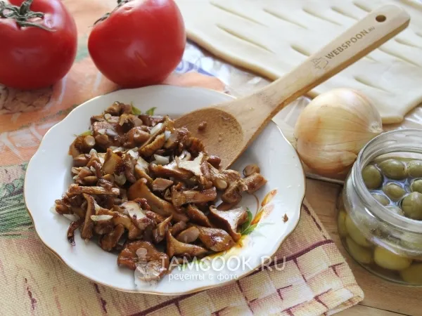 Фото блюда: Начинка для постной пиццы