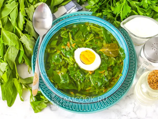 Фото блюда: Суп из лебеды