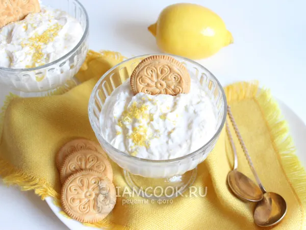Фото блюда: Лимонный поссет