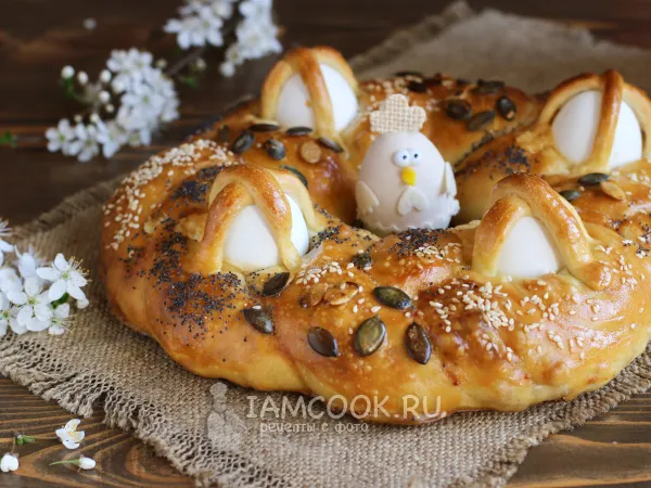 Фото блюда: Итальянская пасхальная коса