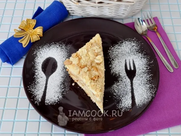 Фото блюда: Пирожное «Наполеон»