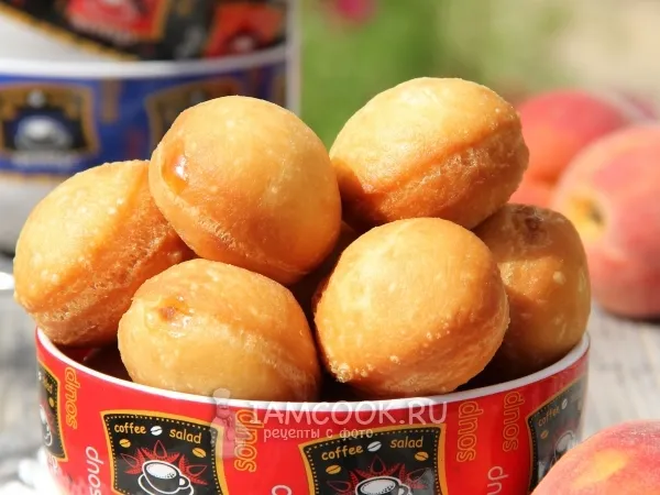 Фото блюда: Пончики с повидлом