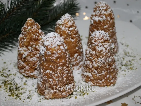 Фото блюда: Печенье «Новогодние шишки»