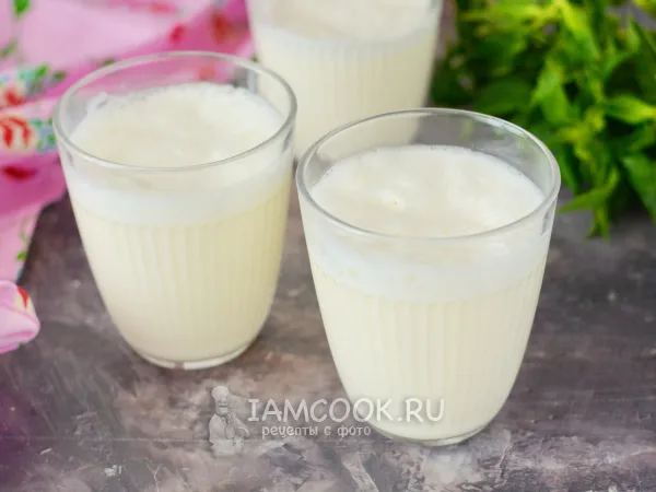 Фото блюда: Молочный коктейль с яйцом