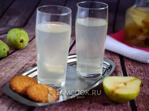 Фото блюда: Компот из груш с имбирем